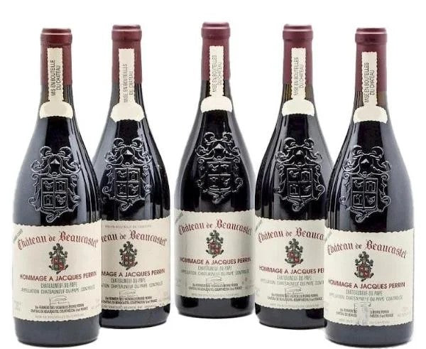 Beaucastel, Hommage À Jacques Perrin, Mixed Case (4 each 2001, 2005, 2009) 750ml, 12 bottles