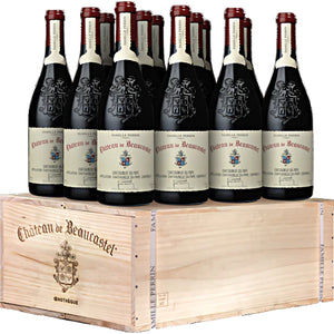 Famille Perrin Château de Beaucastel, Châteauneuf-Du-Pape, Mixed Case (3 each 2004, 2006, 2007, 2009) 750ml, 12 bottles