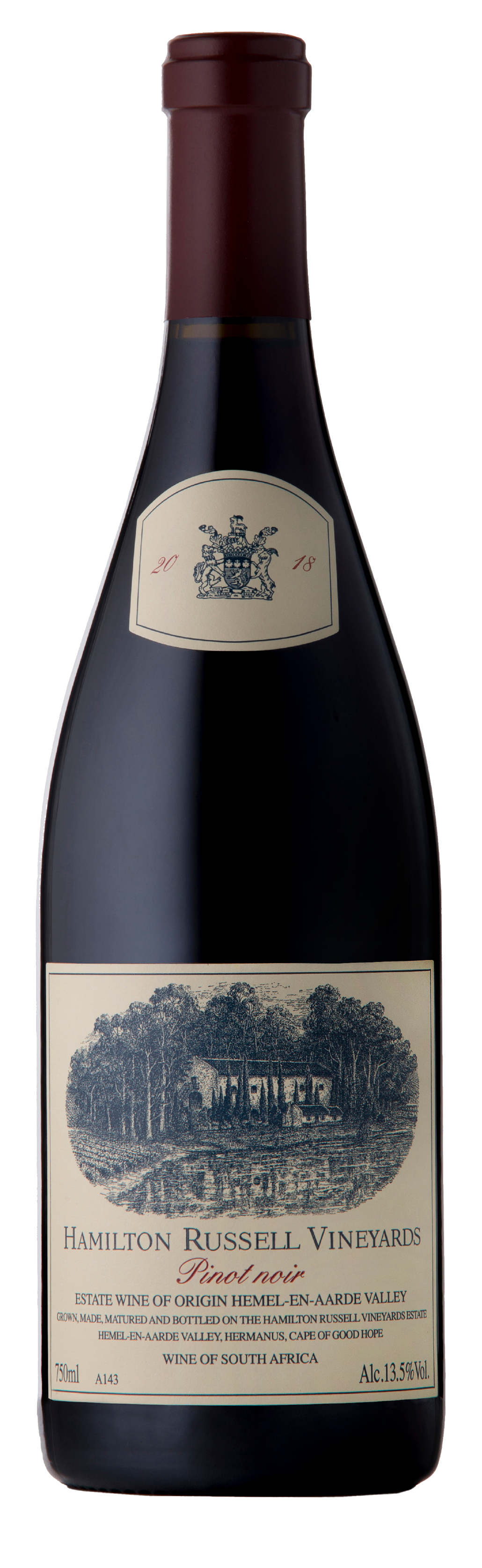 Hamilton Russell Vineyards<br />2018 Pinot Noir, 1.5 L<br>South Africa