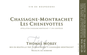 Thomas Morey<br />2013 Chassagne-Montrachet Premier Cru Les Chenevottes<br>France