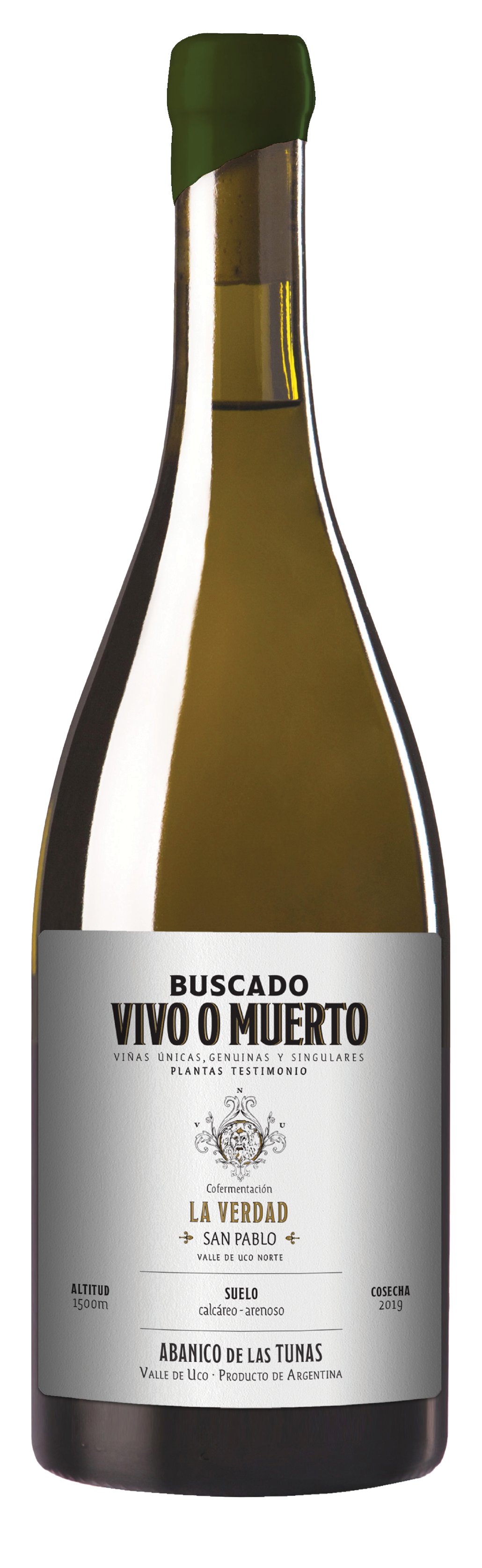 Buscado Vivo o Muerto<br />2019 La Verdad - San Pablo Chardonnay<br>Argentina