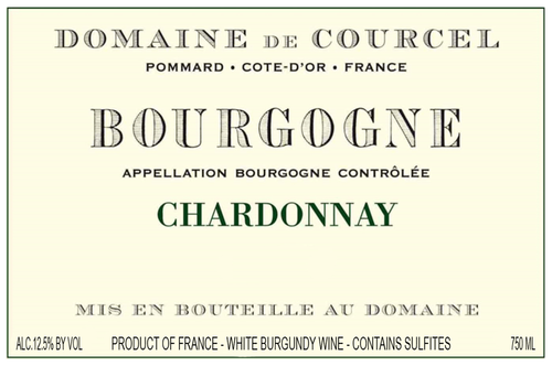 Domaine de Courcel, 2021 Bourgogne Chardonnay, France