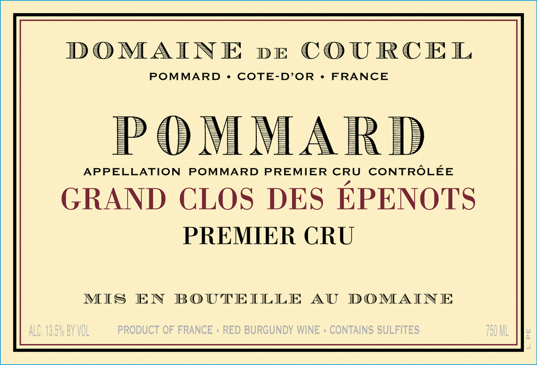 Domaine de Courcel<br />2018 Pommard Premier Cru Grand Clos des Épenots, 1.5 L<br>France