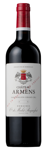 Domaines Comte de Malet Roquefort<br />2019 Château Armens Saint-Èmilion Grand Cru<br>France